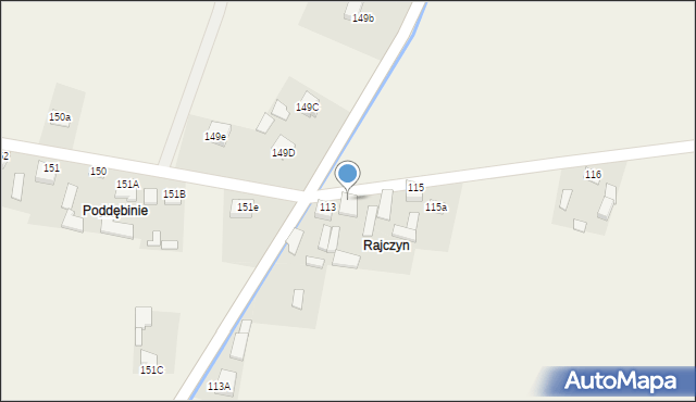 Lechów, Lechów, 114A, mapa Lechów