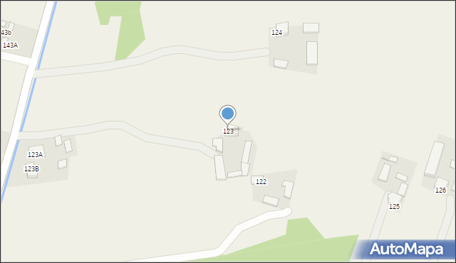 Lechów, Lechów, 123, mapa Lechów