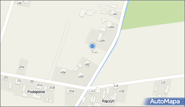 Lechów, Lechów, 149f, mapa Lechów