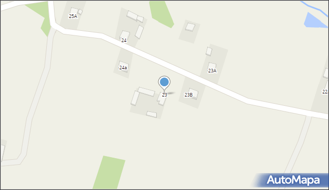 Lechów, Lechów, 23, mapa Lechów