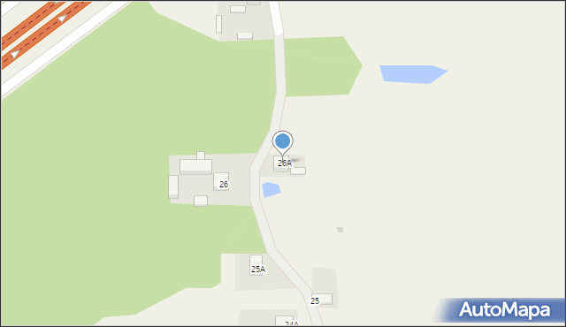 Lechów, Lechów, 26A, mapa Lechów