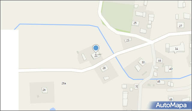 Lechowo, Lechowo, 21, mapa Lechowo