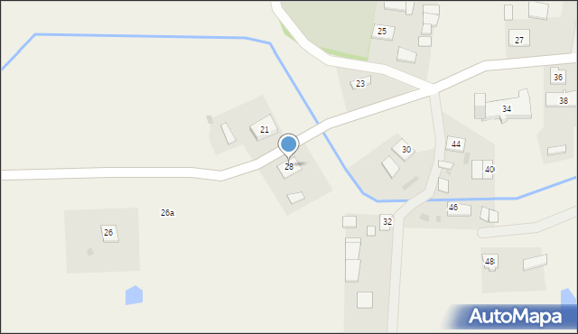 Lechowo, Lechowo, 28, mapa Lechowo