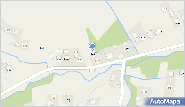 Lecka, Lecka, 321, mapa Lecka