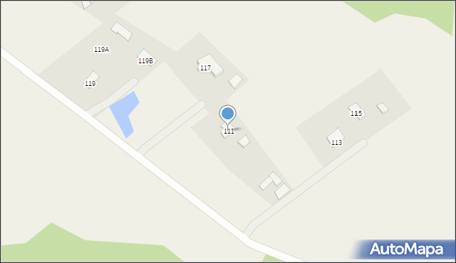 Łęcze, Łęcze, 111, mapa Łęcze