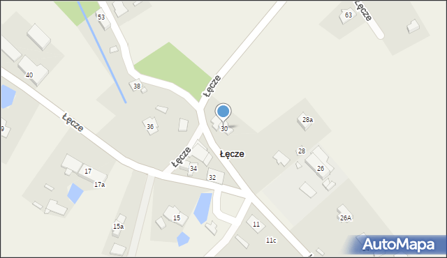 Łęcze, Łęcze, 30, mapa Łęcze