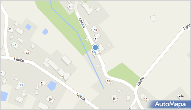 Łęcze, Łęcze, 53a, mapa Łęcze