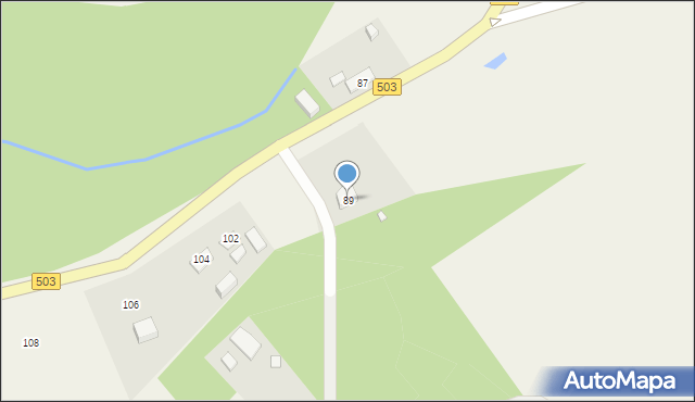 Łęcze, Łęcze, 89, mapa Łęcze