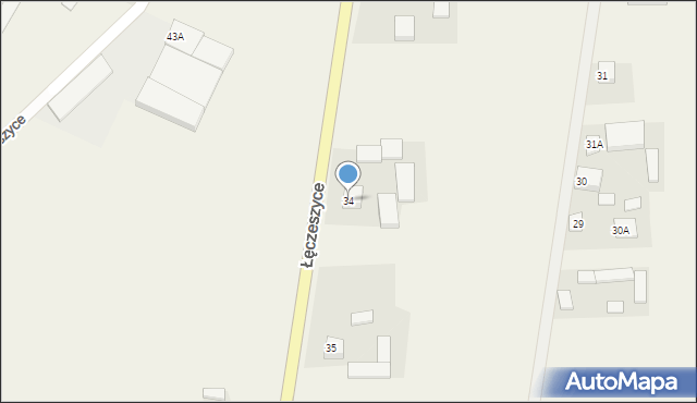 Łęczeszyce, Łęczeszyce, 34, mapa Łęczeszyce