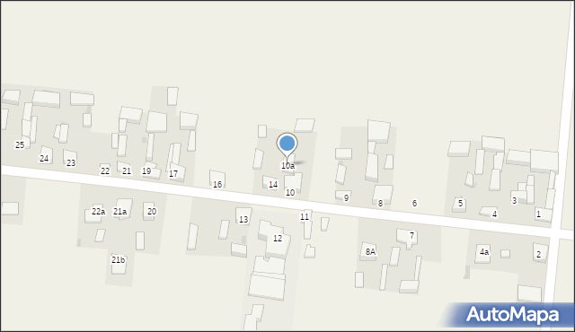 Łęczno, Łęczno, 10a, mapa Łęczno