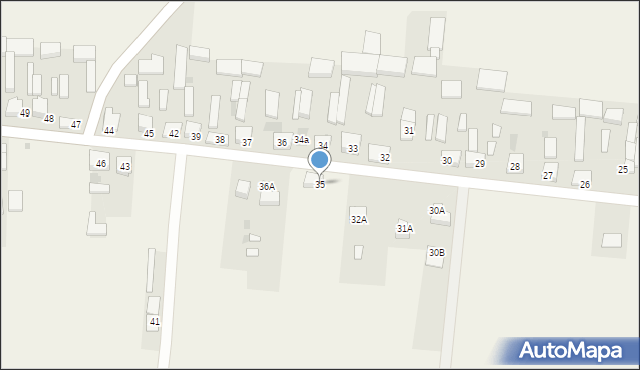 Łęczno, Łęczno, 35, mapa Łęczno