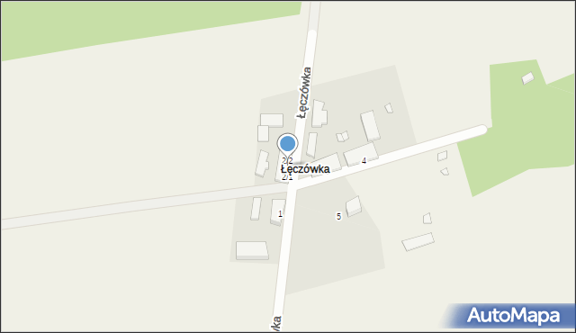 Łęczówka, Łęczówka, 2, mapa Łęczówka