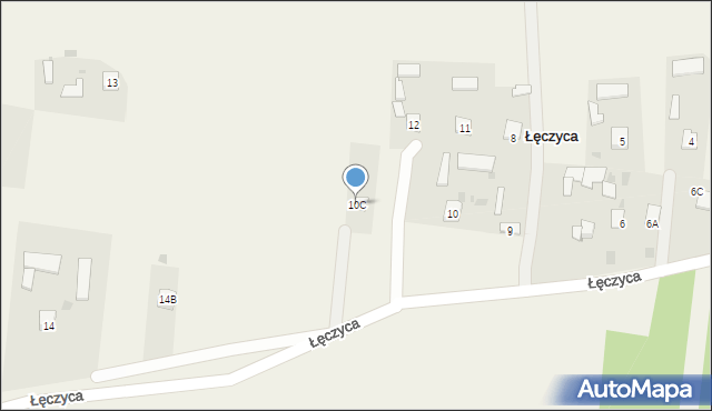 Łęczyca, Łęczyca, 10C, mapa Łęczyca