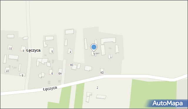 Łęczyca, Łęczyca, 3, mapa Łęczyca