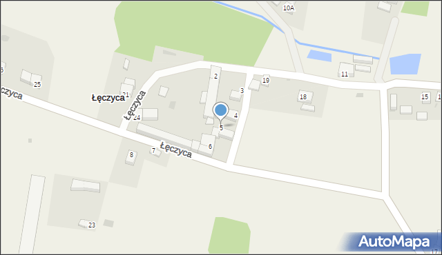 Łęczyca, Łęczyca, 5, mapa Łęczyca