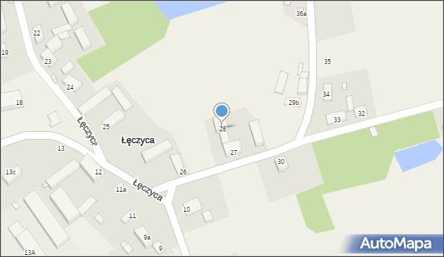 Łęczyca, Łęczyca, 28, mapa Łęczyca