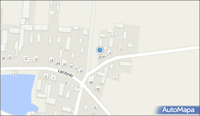 Łęczycki, Łęczycki, 6, mapa Łęczycki