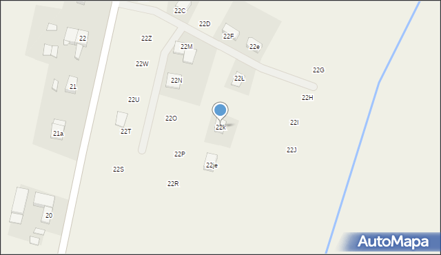 Lednogóra, Lednogóra, 22k, mapa Lednogóra