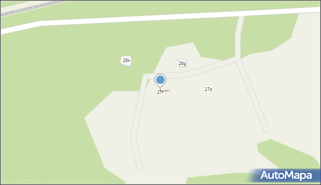 Lędowo, Lędowo, 27f, mapa Lędowo