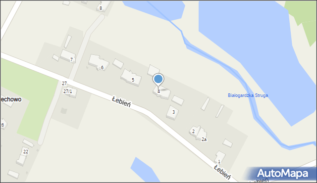 Lędziechowo, Lędziechowo, 4, mapa Lędziechowo