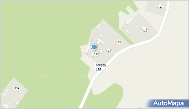 Łęg Przedmiejski, Łęg Przedmiejski, 14A, mapa Łęg Przedmiejski