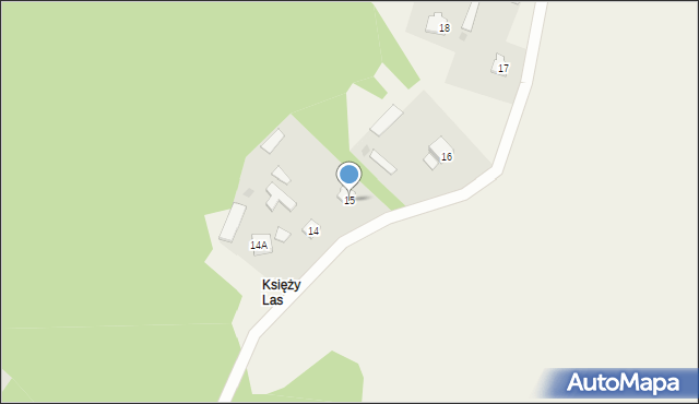 Łęg Przedmiejski, Łęg Przedmiejski, 15, mapa Łęg Przedmiejski