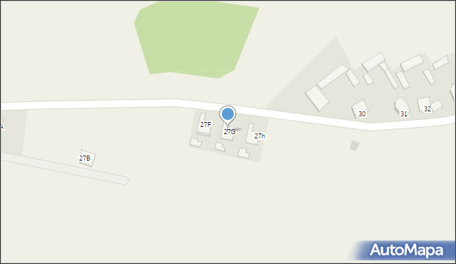 Łęg Przedmiejski, Łęg Przedmiejski, 27G, mapa Łęg Przedmiejski