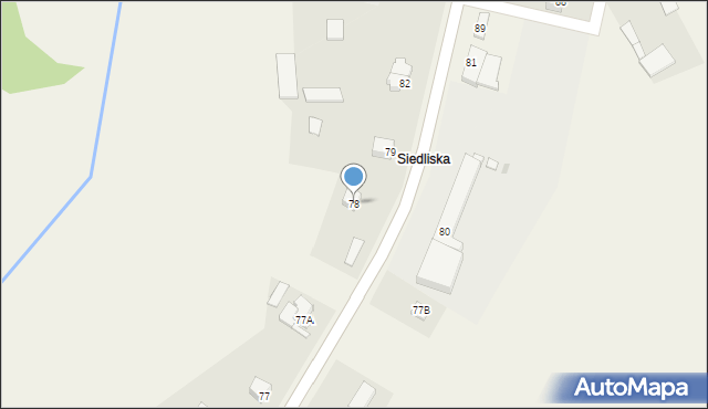 Łęg Przedmiejski, Łęg Przedmiejski, 78, mapa Łęg Przedmiejski