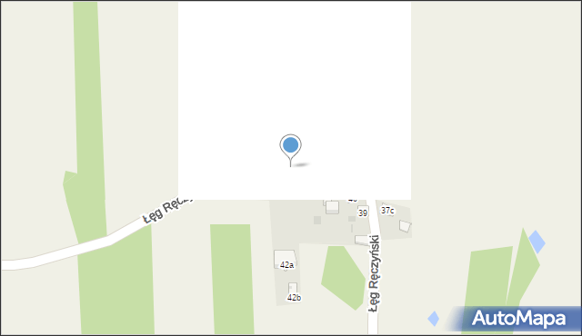 Łęg Ręczyński, Łęg Ręczyński, 42, mapa Łęg Ręczyński