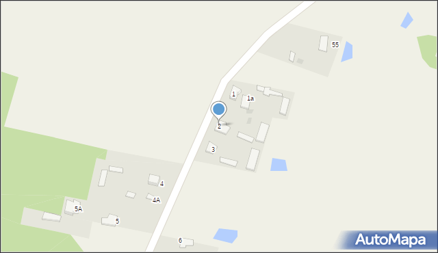 Łęg Starościński, Łęg Starościński, 2, mapa Łęg Starościński