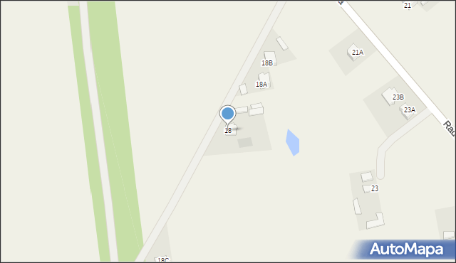 Legęzów, Legęzów, 18, mapa Legęzów