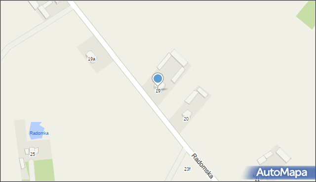 Legęzów, Legęzów, 19, mapa Legęzów