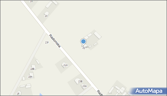 Legęzów, Legęzów, 21, mapa Legęzów