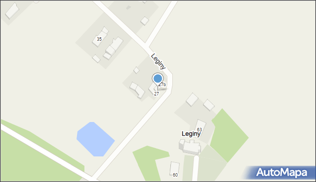 Leginy, Leginy, 27a, mapa Leginy