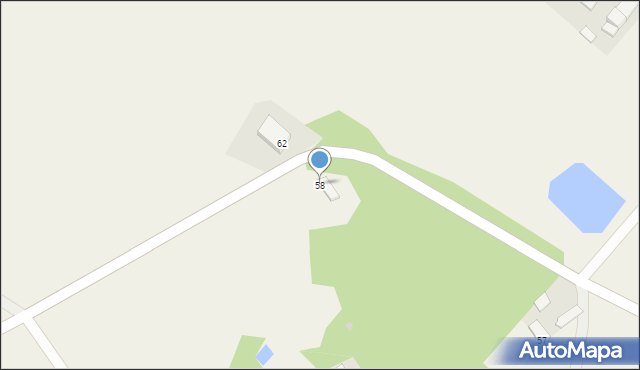 Leginy, Leginy, 58, mapa Leginy