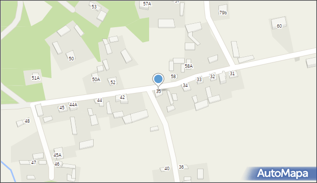 Łęgonice, Łęgonice, 35, mapa Łęgonice