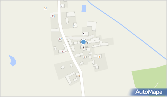 Łęgonice, Łęgonice, 7, mapa Łęgonice