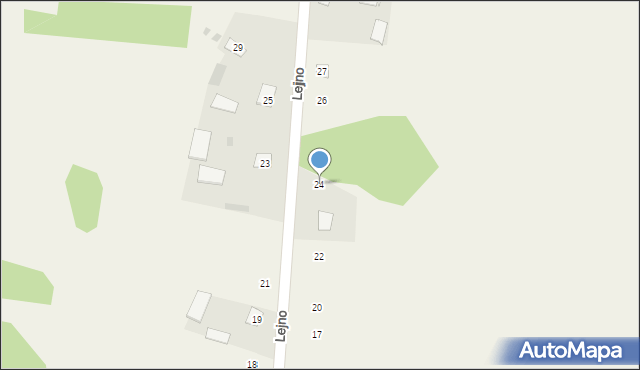 Lejno, Lejno, 24, mapa Lejno