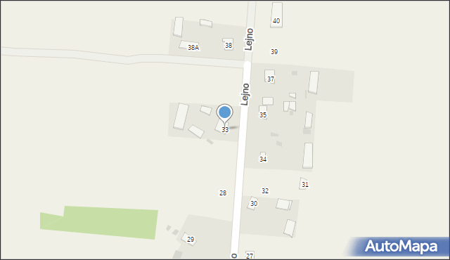 Lejno, Lejno, 33, mapa Lejno