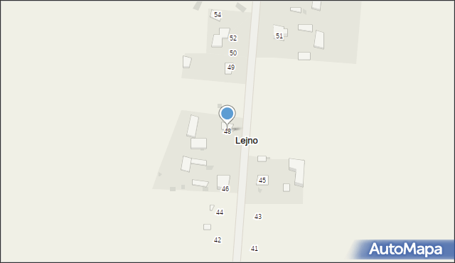 Lejno, Lejno, 48, mapa Lejno