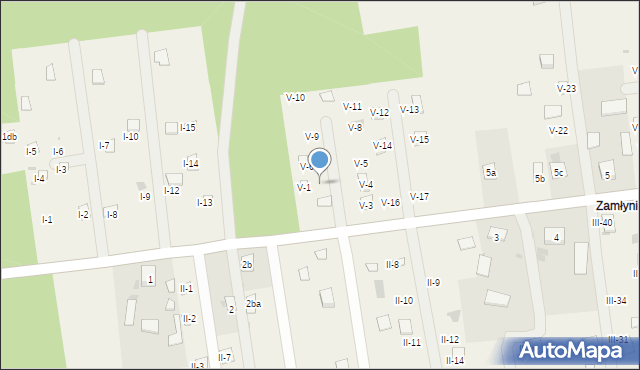 Lejno, Lejno, V-2, mapa Lejno