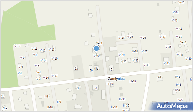 Lejno, Lejno, V-22, mapa Lejno