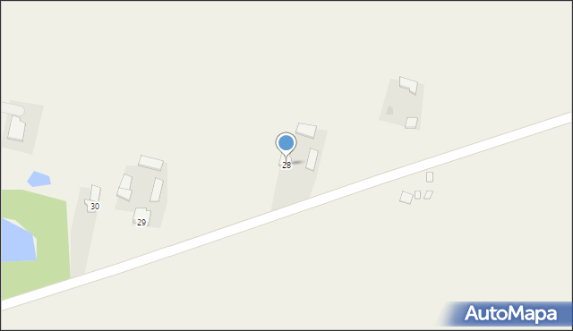 Łęka, Łęka, 28, mapa Łęka