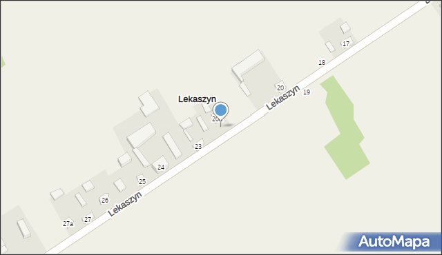 Lekaszyn, Lekaszyn, 22, mapa Lekaszyn