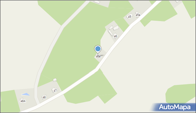 Lekaszyn, Lekaszyn, 46a, mapa Lekaszyn
