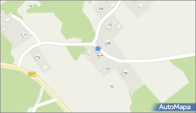 Łękawka, Łękawka, 73, mapa Łękawka