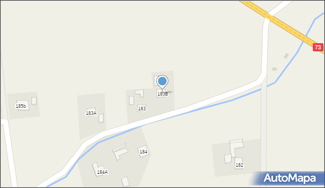 Łęki Dolne, Łęki Dolne, 183B, mapa Łęki Dolne