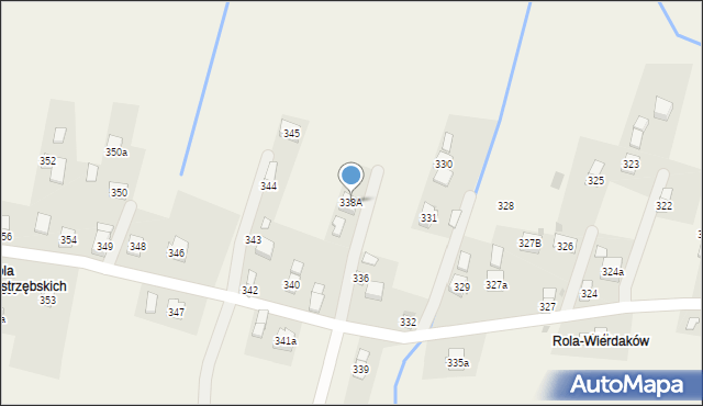Łęki Dukielskie, Łęki Dukielskie, 338A, mapa Łęki Dukielskie
