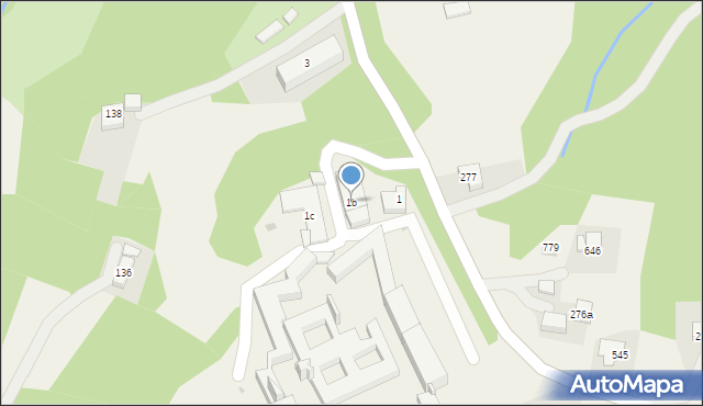 Leksandrowa, Leksandrowa, 1b, mapa Leksandrowa