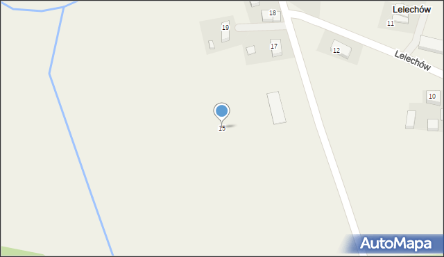 Lelechów, Lelechów, 15, mapa Lelechów